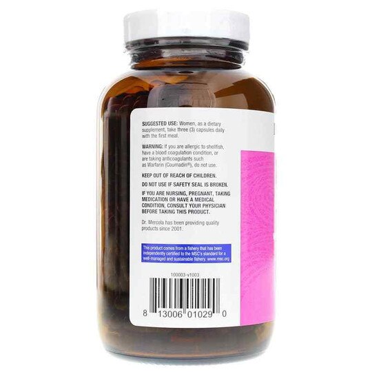 Krill Oil for Women with Evening Primrose, DRM